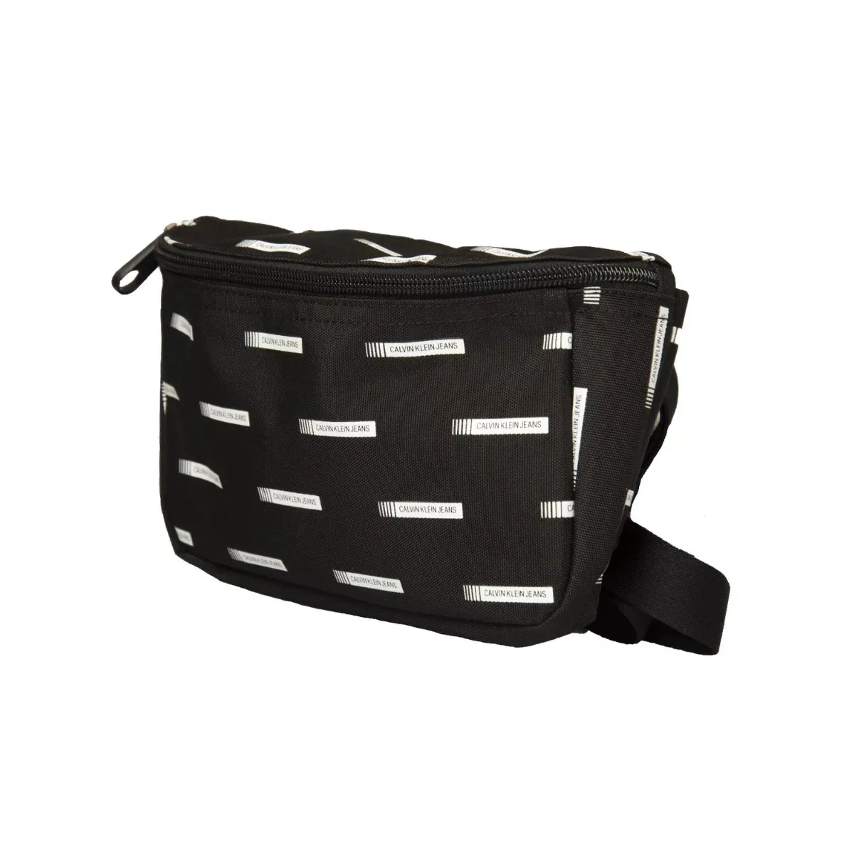 Calvin Klein Waist Bag Allover Print Logo ZM0ZM02132 - BLKWHT