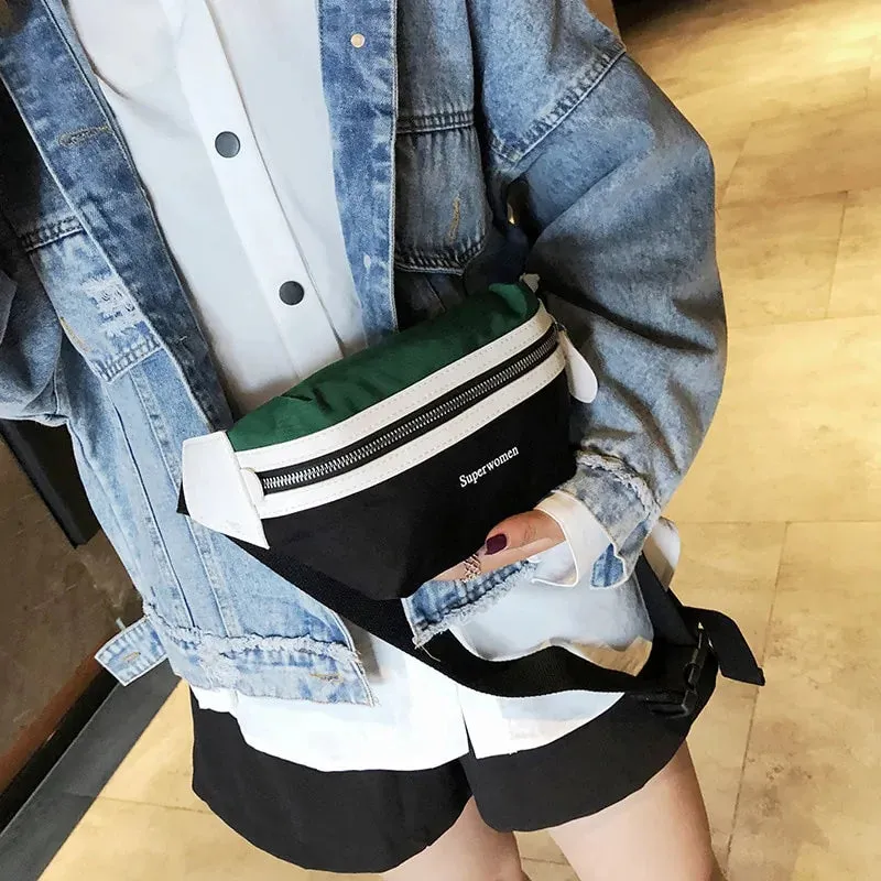 Canvas Leisure Panelled bag