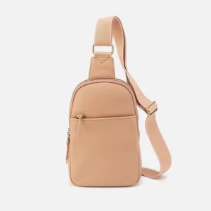 Cass Sling In Pebbled Leather - Porcini