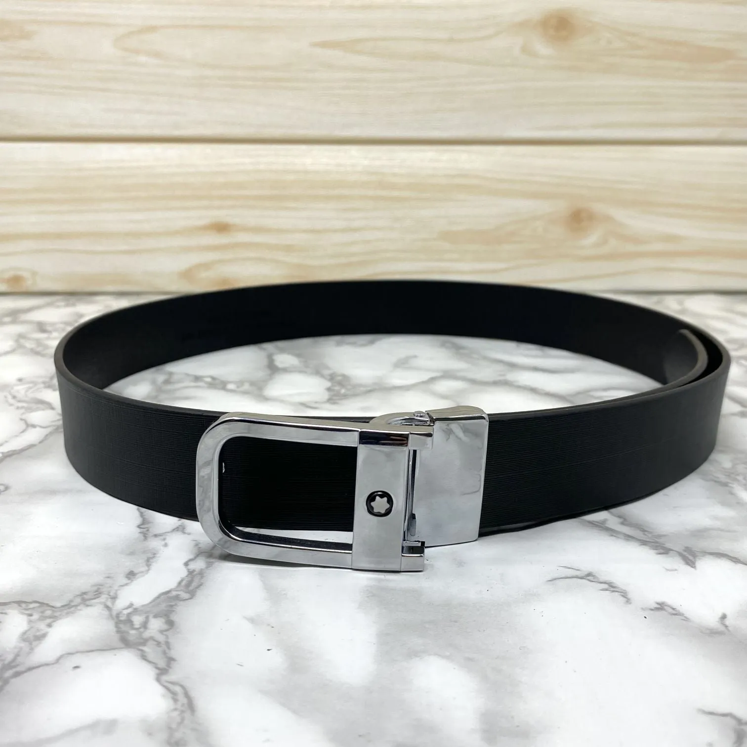 Casual U-Shape Leather Strap Belt For Men-UniqueandClassy