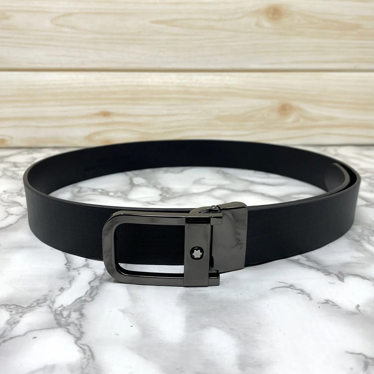 Casual U-Shape Leather Strap Belt For Men-UniqueandClassy