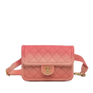 Caviar Sunset On The Sea Flap Belt Bag
