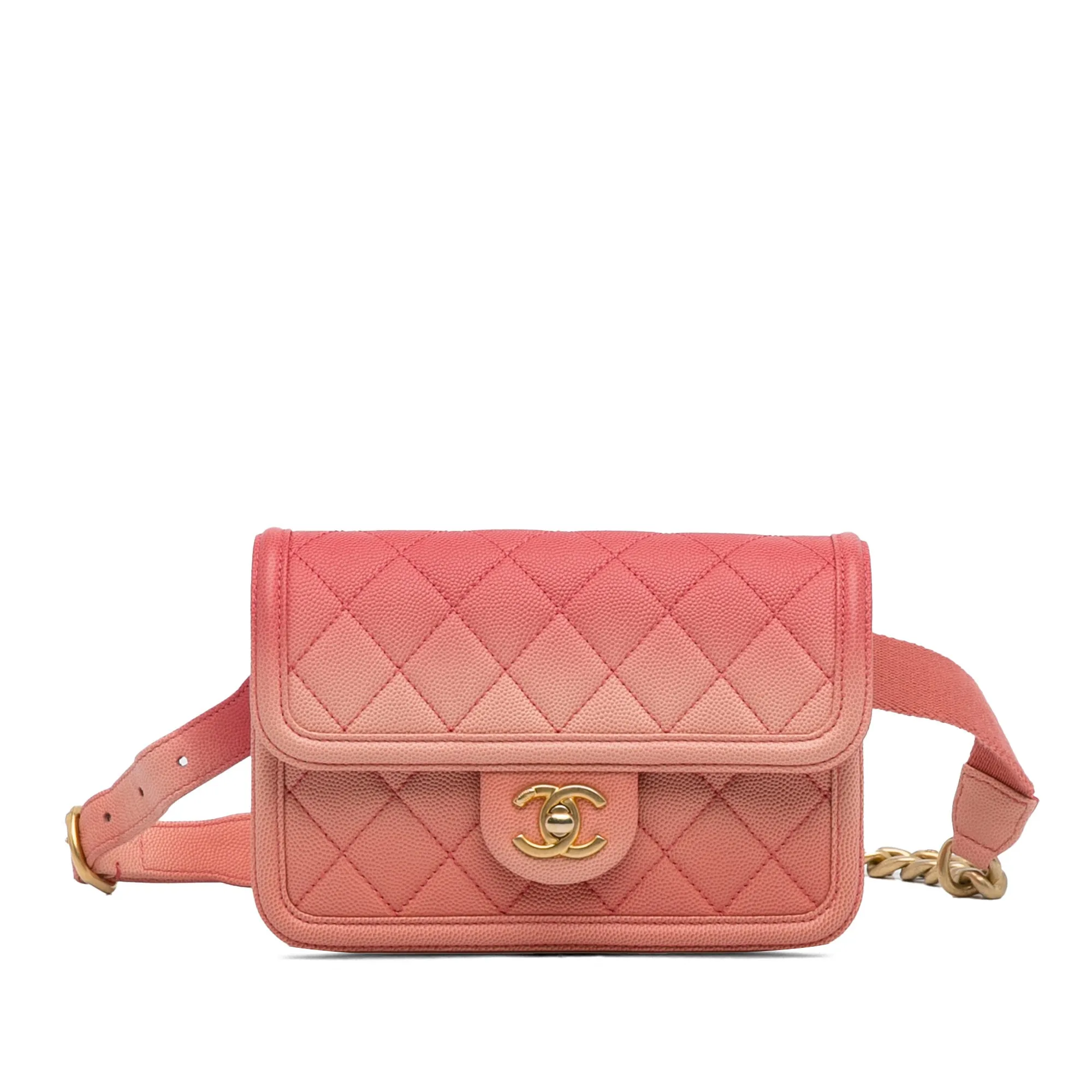 Caviar Sunset On The Sea Flap Belt Bag