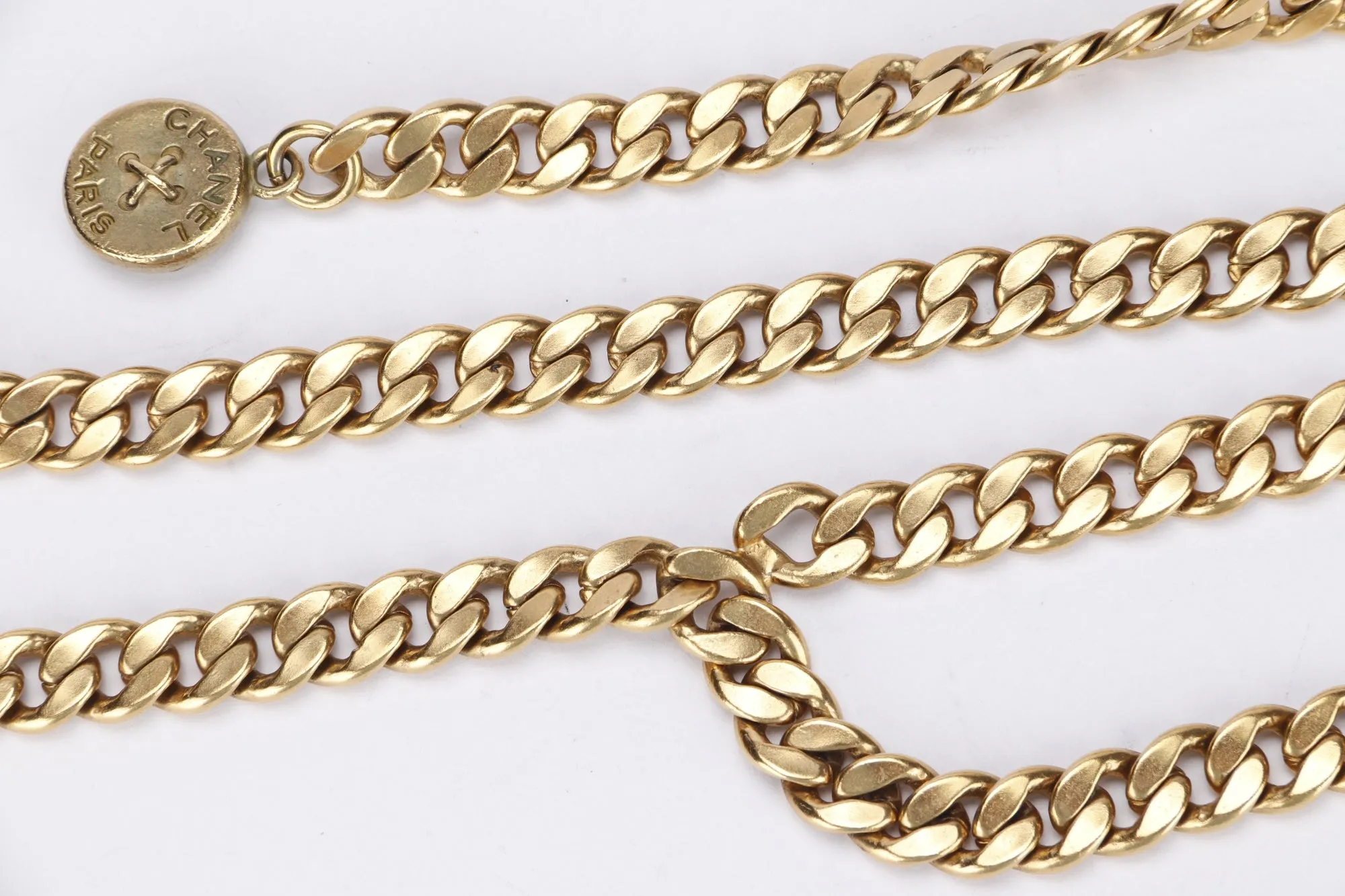 Chanel Vintage Gold Waist Belt, no Dust Cover