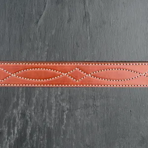 Chestnut Leather Belt (1.5")