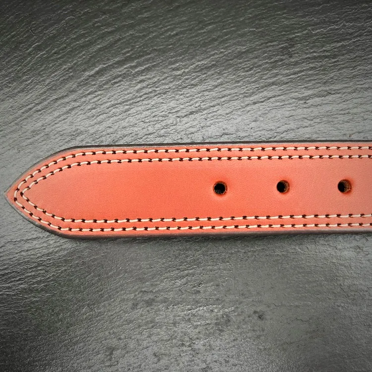 Chestnut Leather Belt (1.5")
