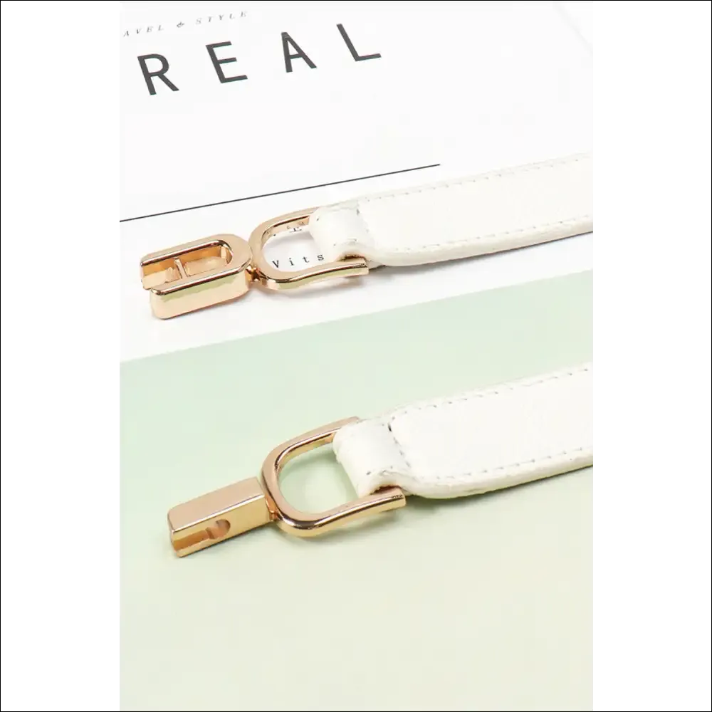 Chic Alloy Buckle Elastic Belt