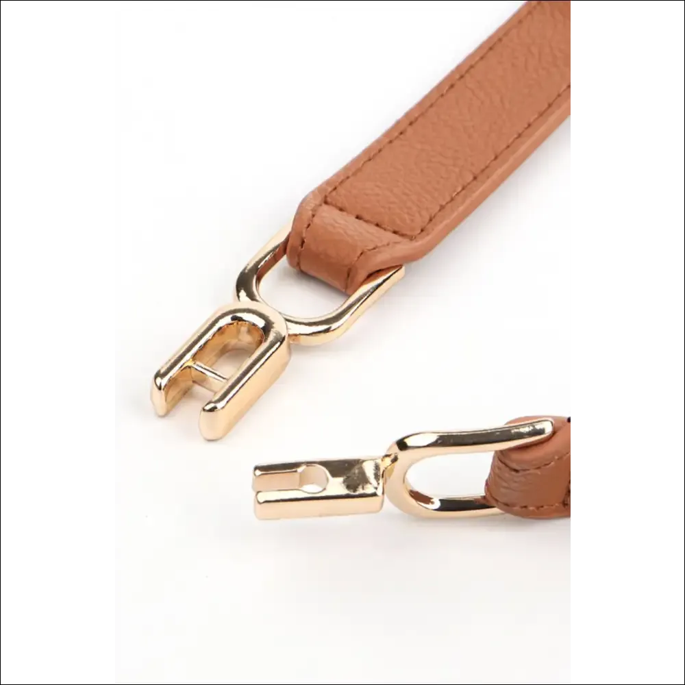 Chic Alloy Buckle Elastic Belt