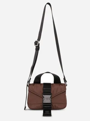 Chocolate Fondant Tech Mini Satchel Bag