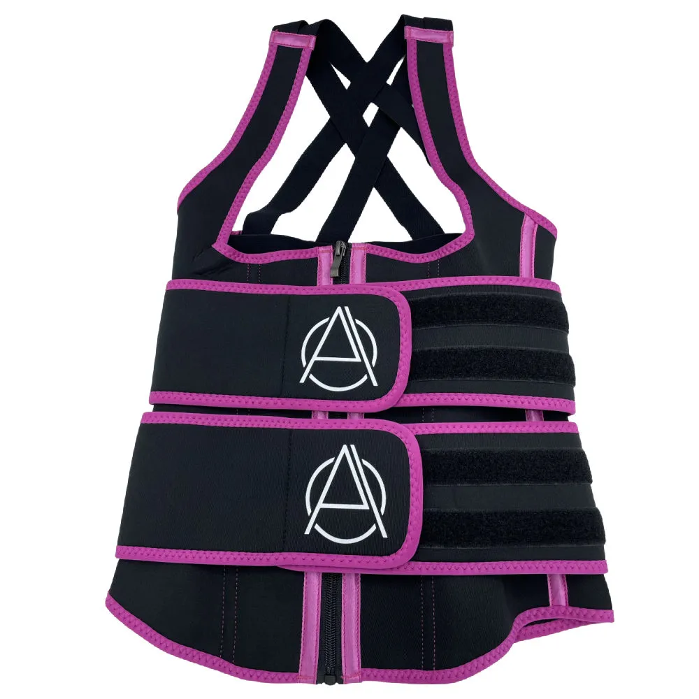 Contouring Sweat Vest with Built-In Boob Band