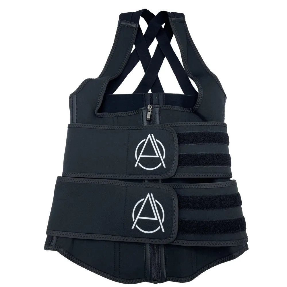 Contouring Sweat Vest with Built-In Boob Band