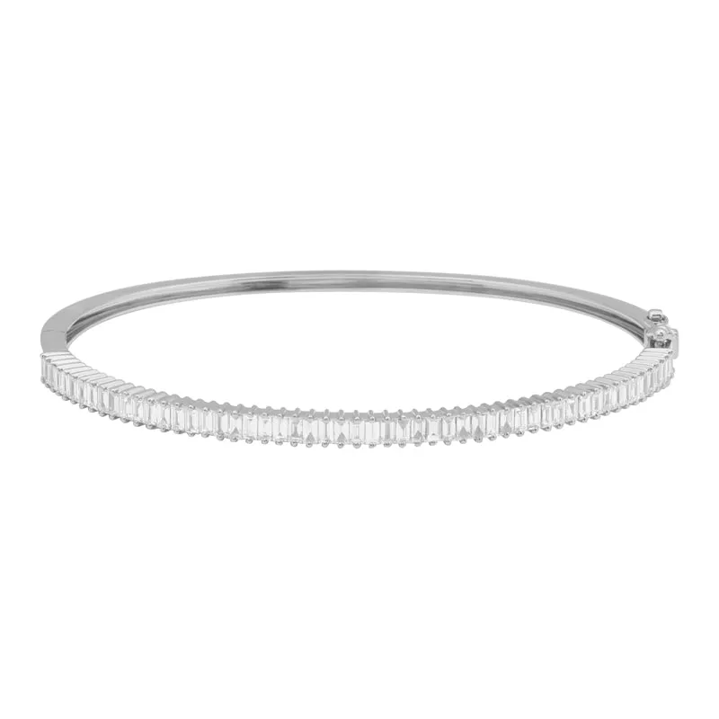 CORA BAGUETTE DIAMOND BANGLE