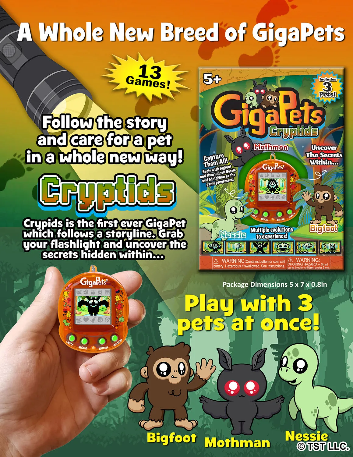 Cryptids GigaPets