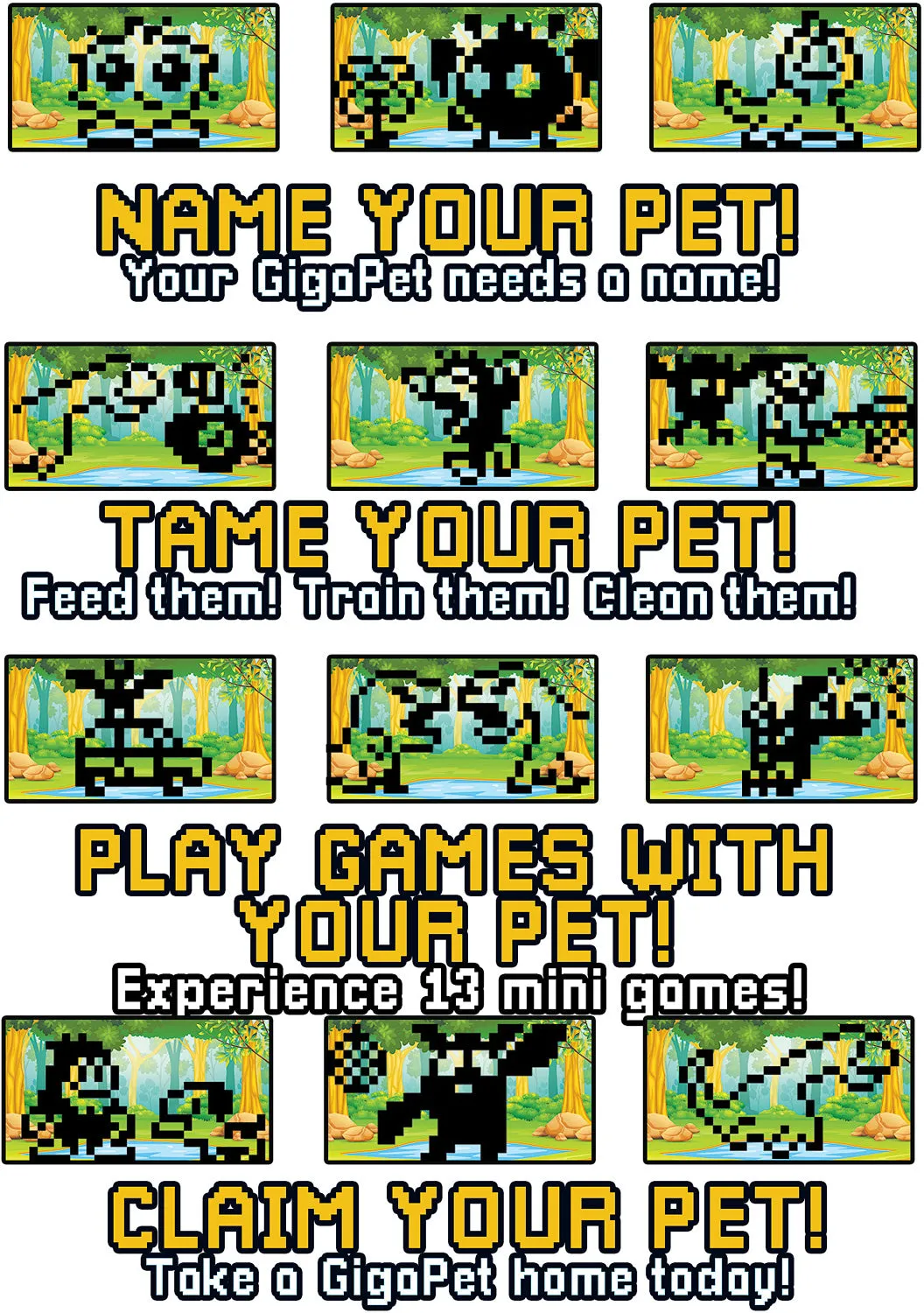 Cryptids GigaPets
