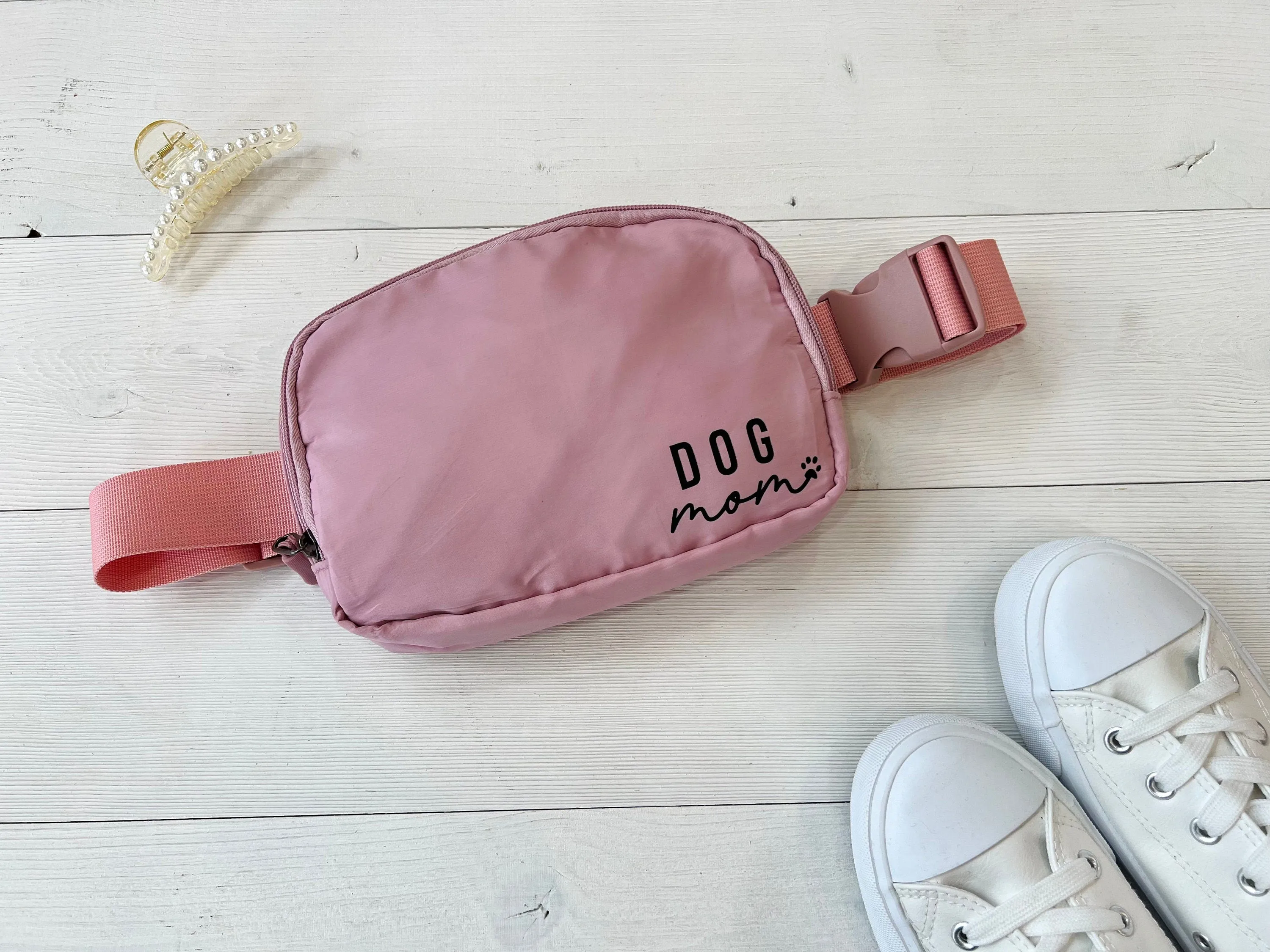 Custom Dog Walking Crossbody Fanny Pack