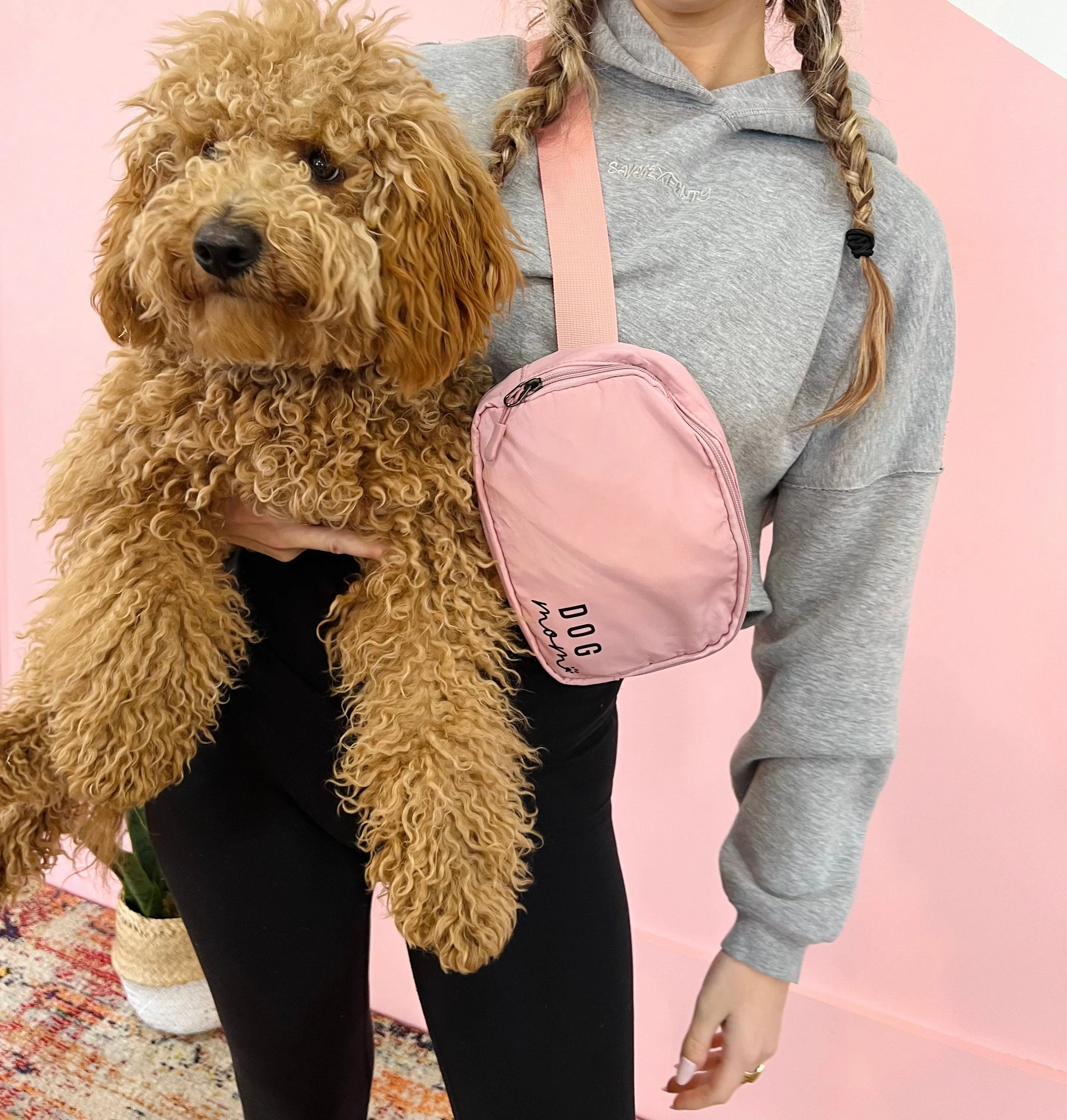 Custom Dog Walking Crossbody Fanny Pack