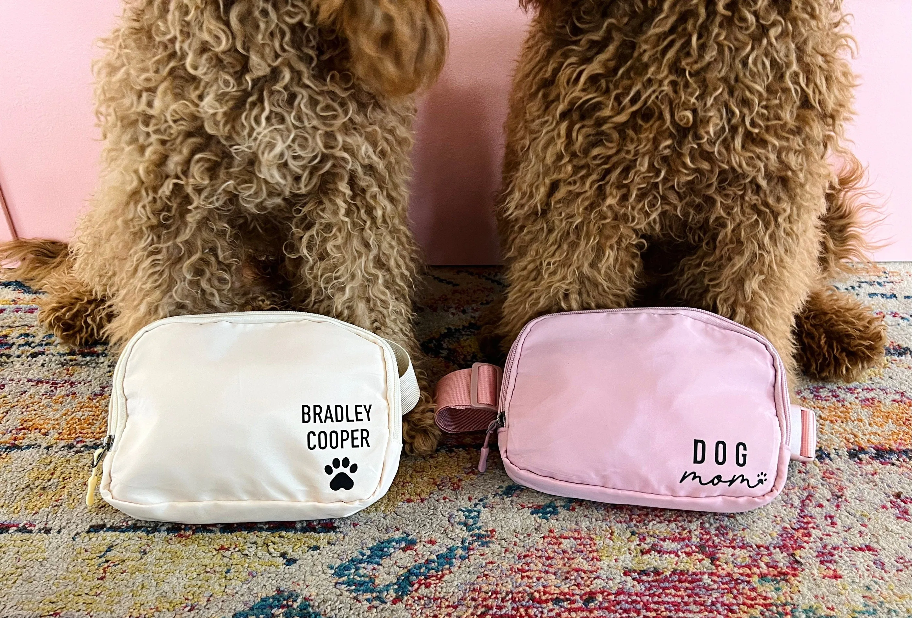 Custom Dog Walking Crossbody Fanny Pack