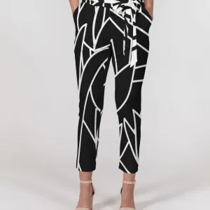Custom Order - Belted Pocketed Pant - La Fleur Noire