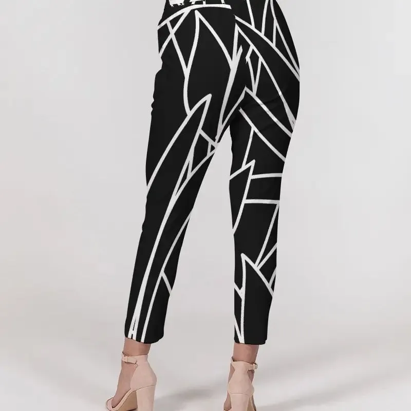 Custom Order - Belted Pocketed Pant - La Fleur Noire