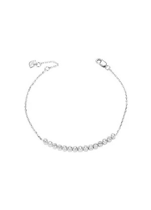 Dazzling Silver CZ Bracelet
