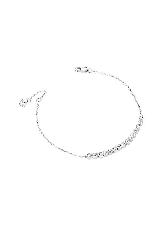 Dazzling Silver CZ Bracelet