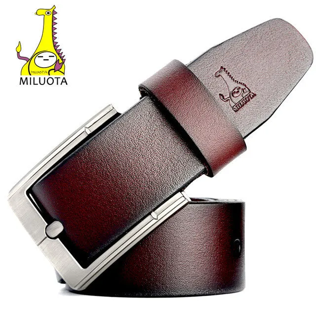Designer Belts For Men High Quality Genuine Cowhide Leather