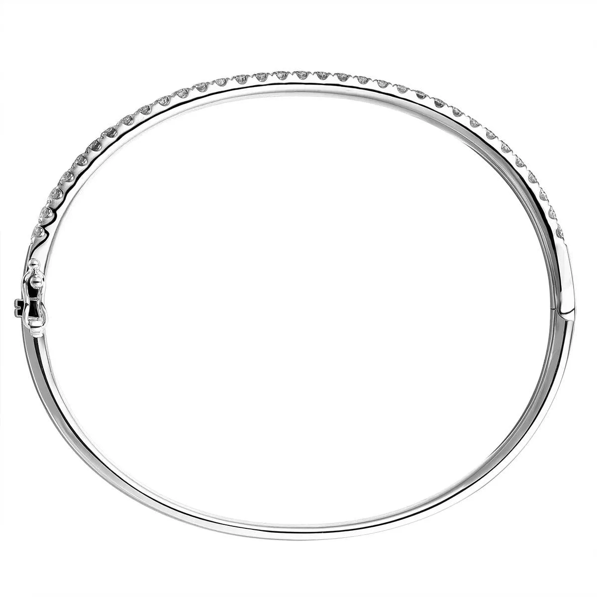 Diamond Bangle Bracelet 1.30ct tw