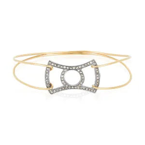 Diamond Bow Tie Bangle