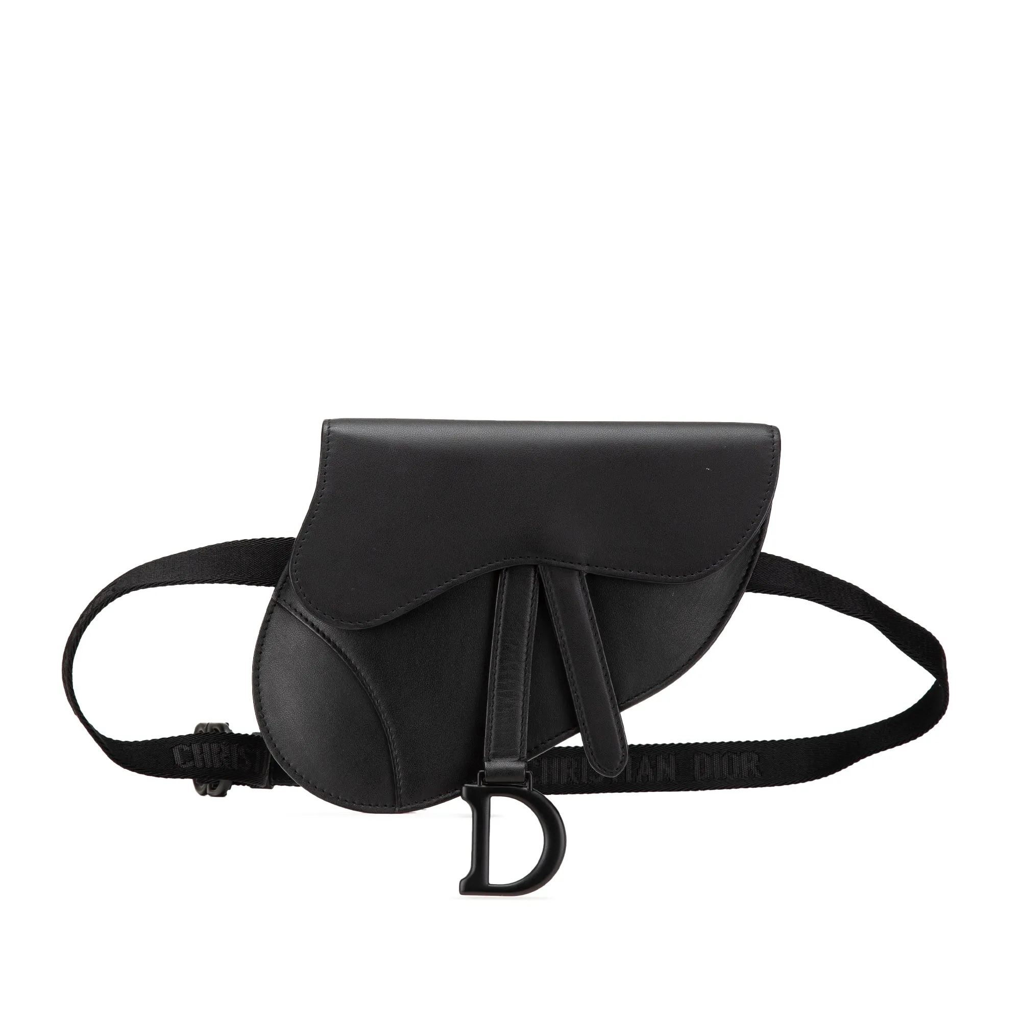 Dior Ultra Matte Calfskin Saddle Belt Bag