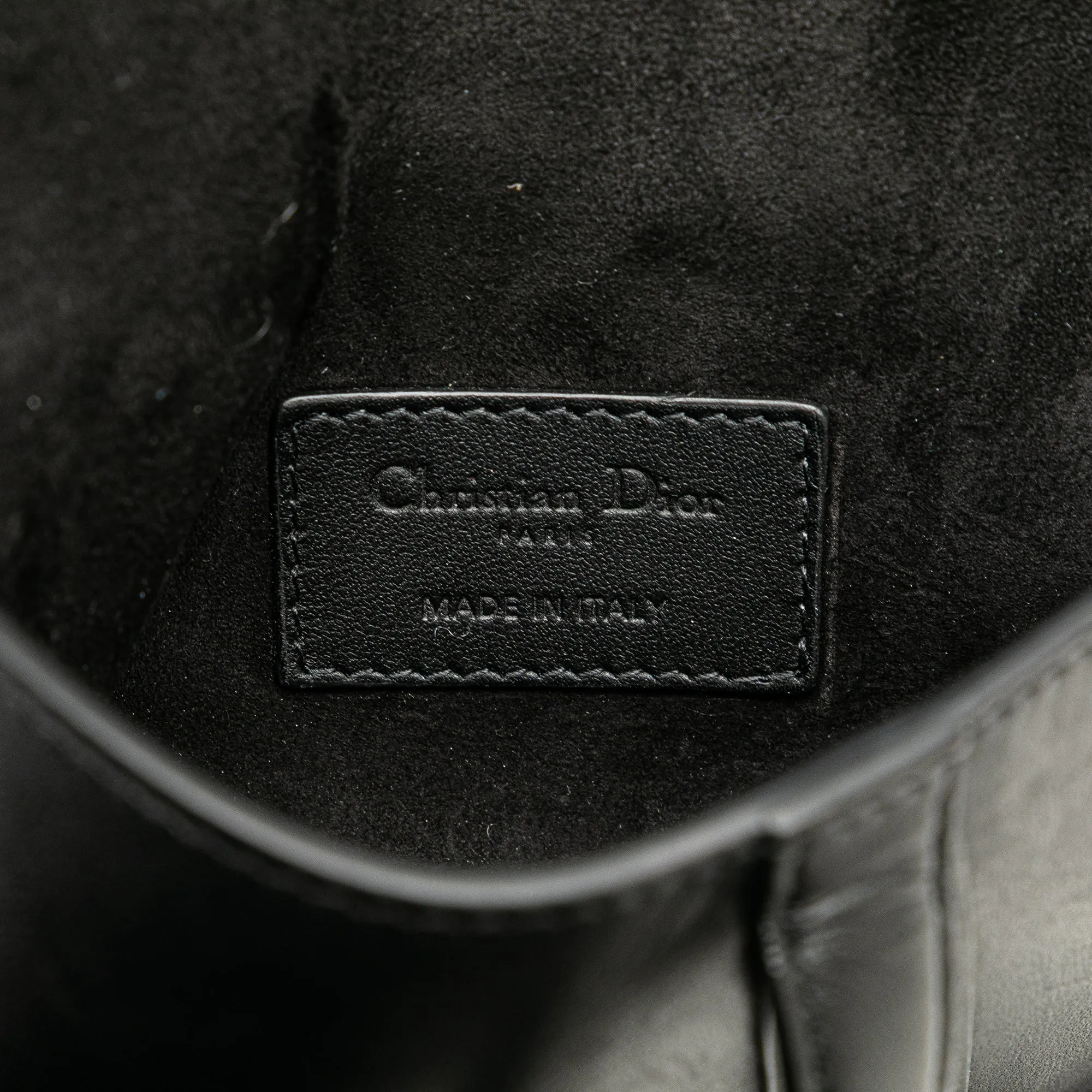 Dior Ultra Matte Calfskin Saddle Belt Bag
