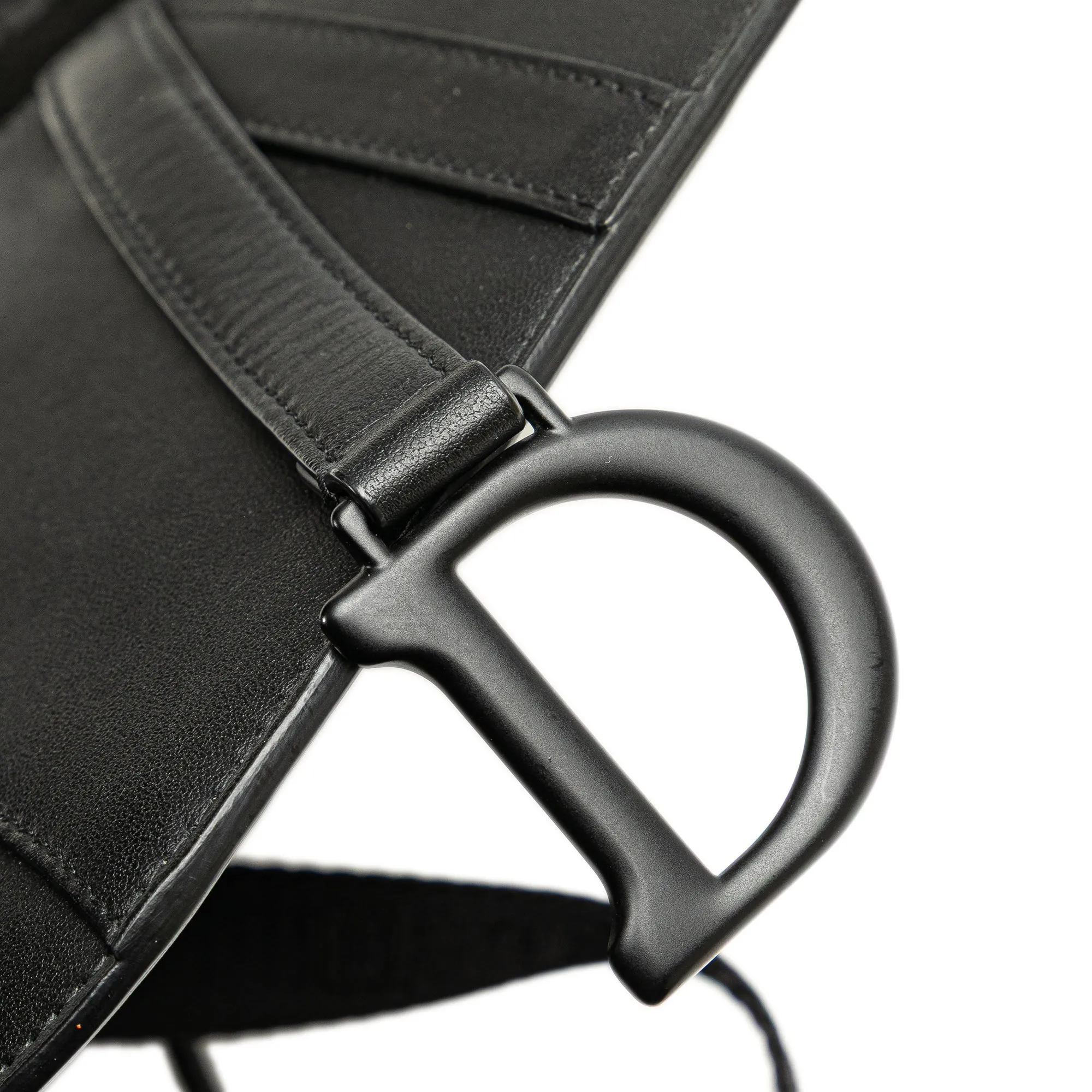 Dior Ultra Matte Calfskin Saddle Belt Bag