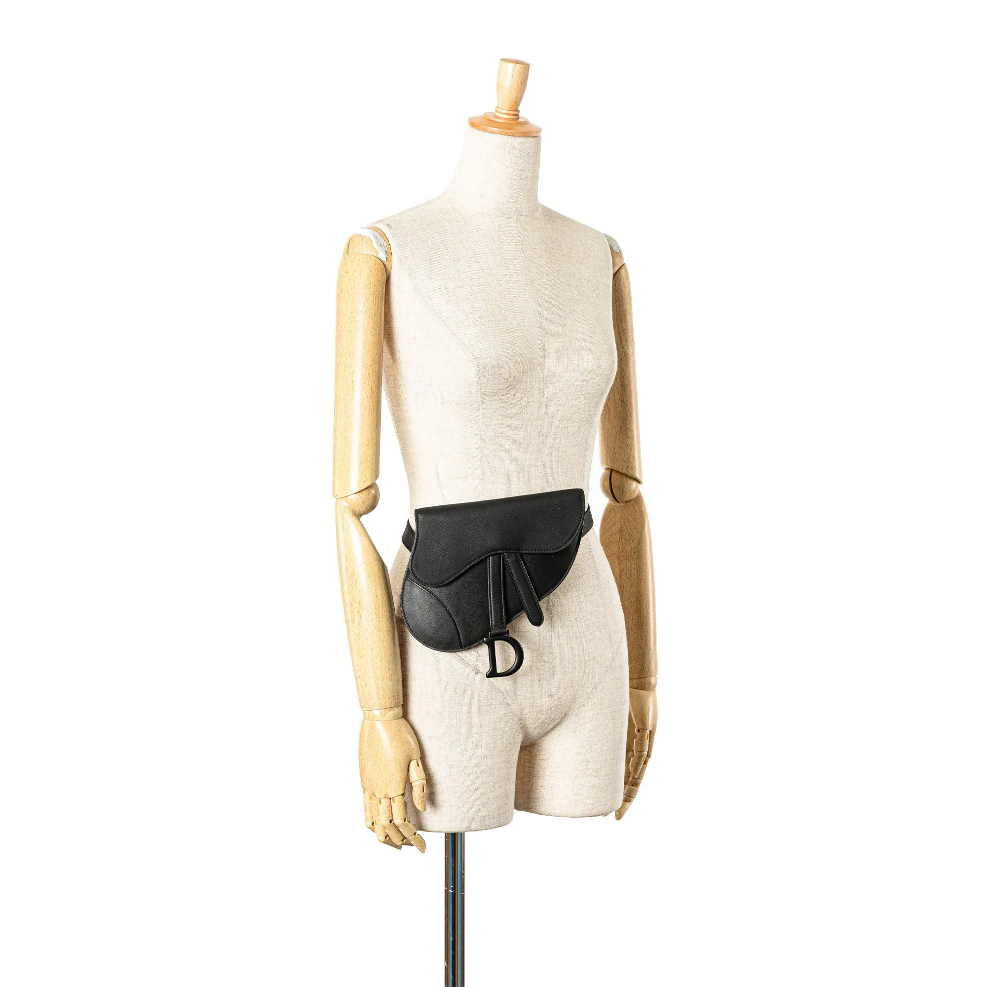 Dior Ultra Matte Calfskin Saddle Belt Bag