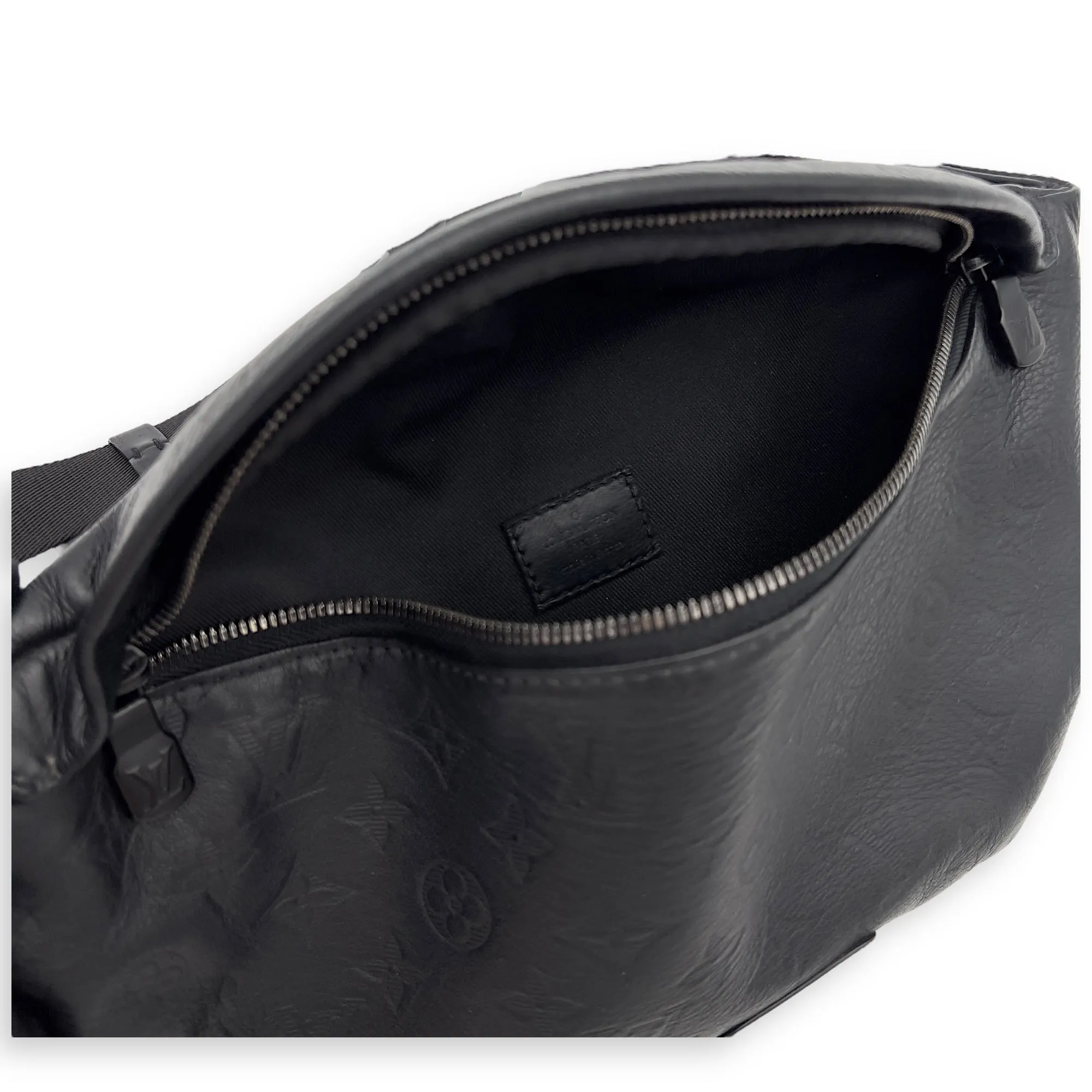 Discovery Belt Bag Black in Monogram Empreinte Leather, Others hardware