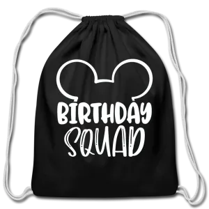 Disney's Birthday Squad Cotton Drawstring Bag
