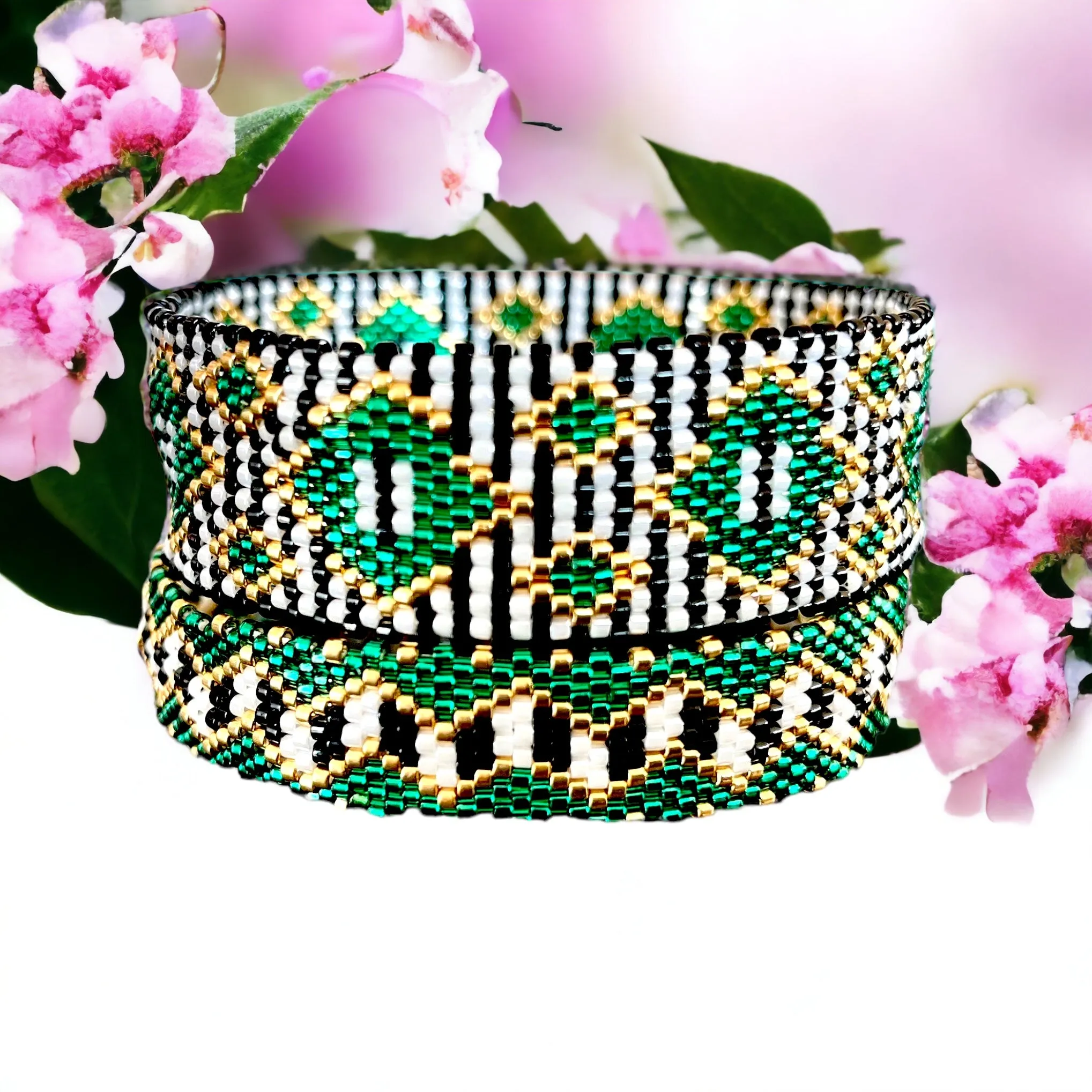 DIY Pattern Bracelet ÉMERAUDE