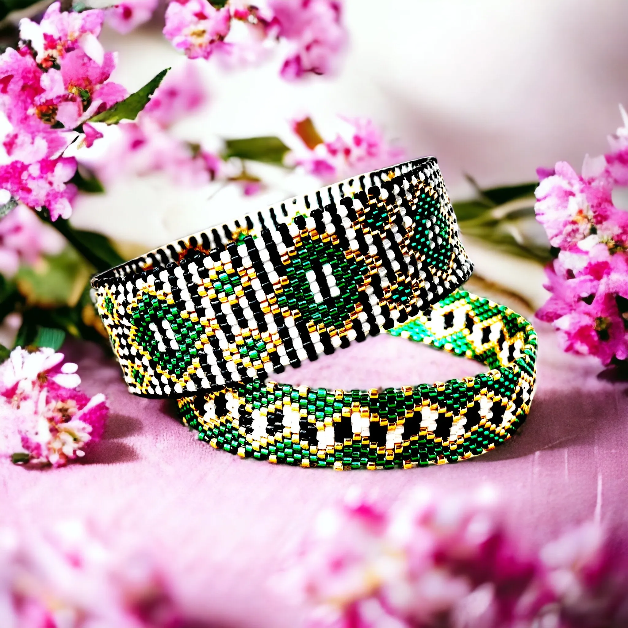 DIY Pattern Bracelet ÉMERAUDE