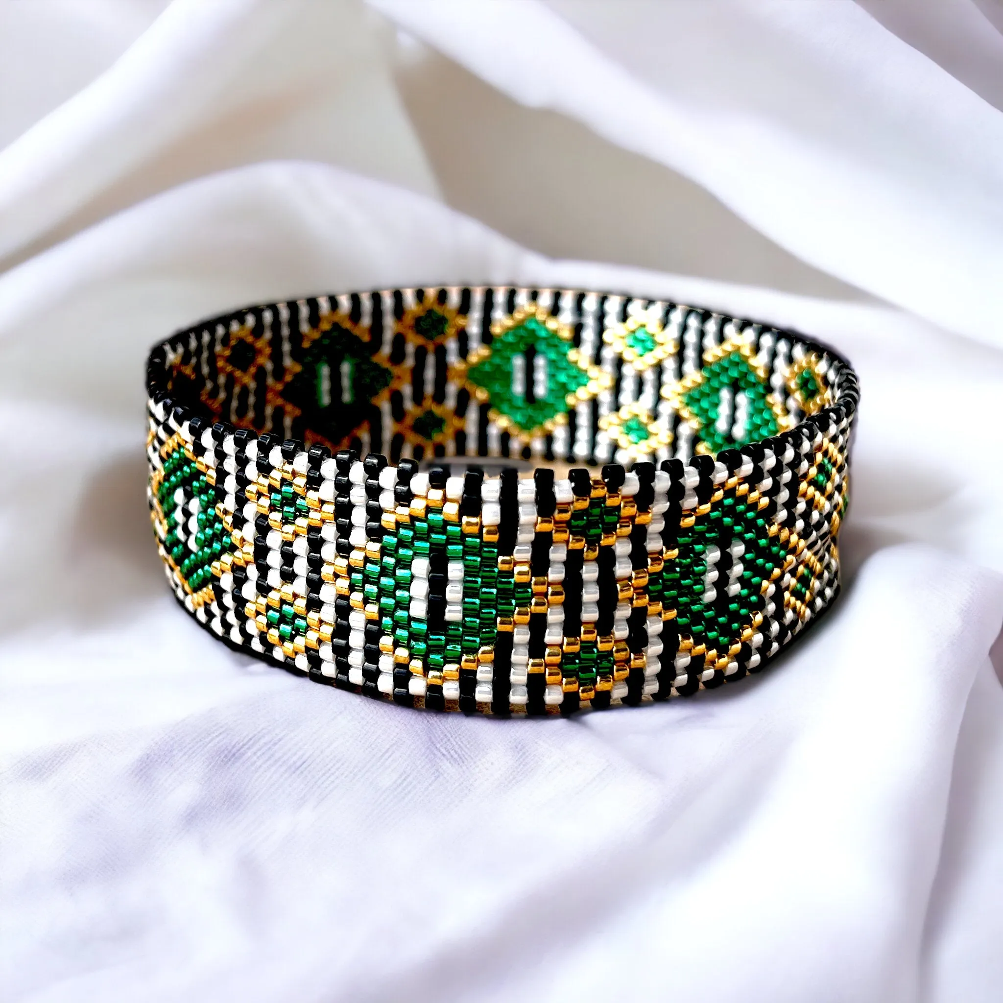 DIY Pattern Bracelet ÉMERAUDE