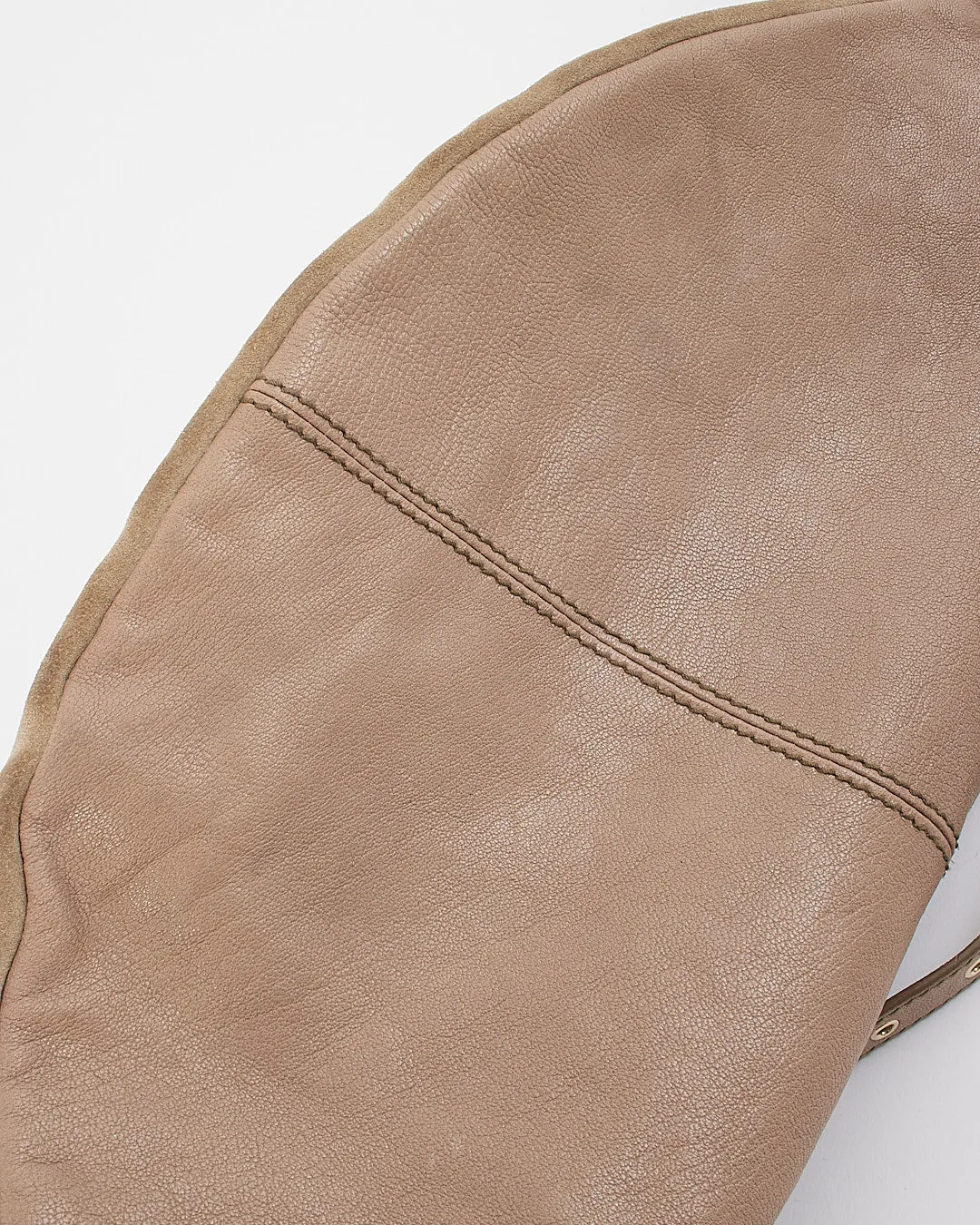 Dolce & Gabbana Beige Suede Belt Bag