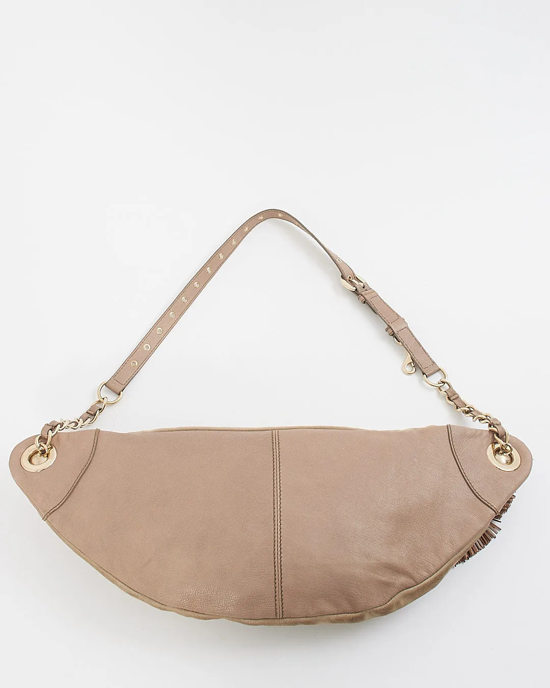 Dolce & Gabbana Beige Suede Belt Bag
