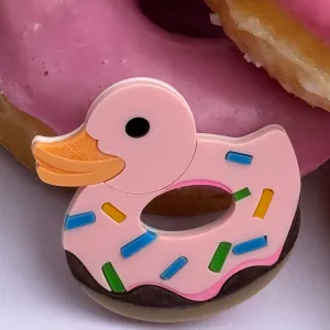 Donut 🍩 Ducky - Brooch - Set of 2