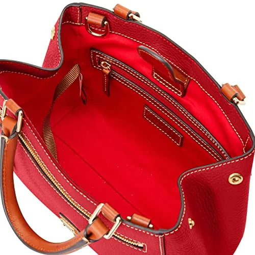 Dooney & Bourke Pebble Grain Small Zip Satchel