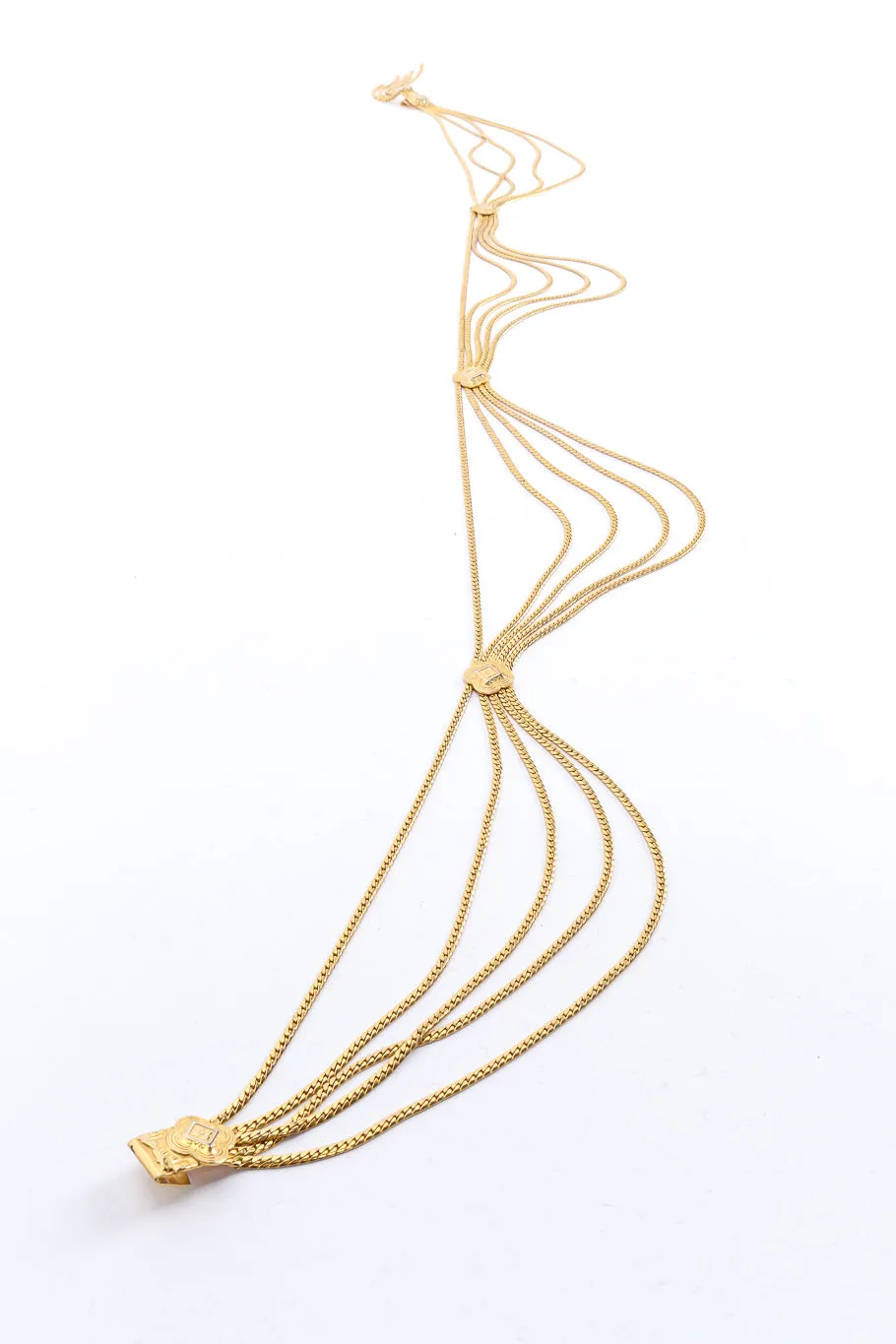 Draped Waist Chain Belt