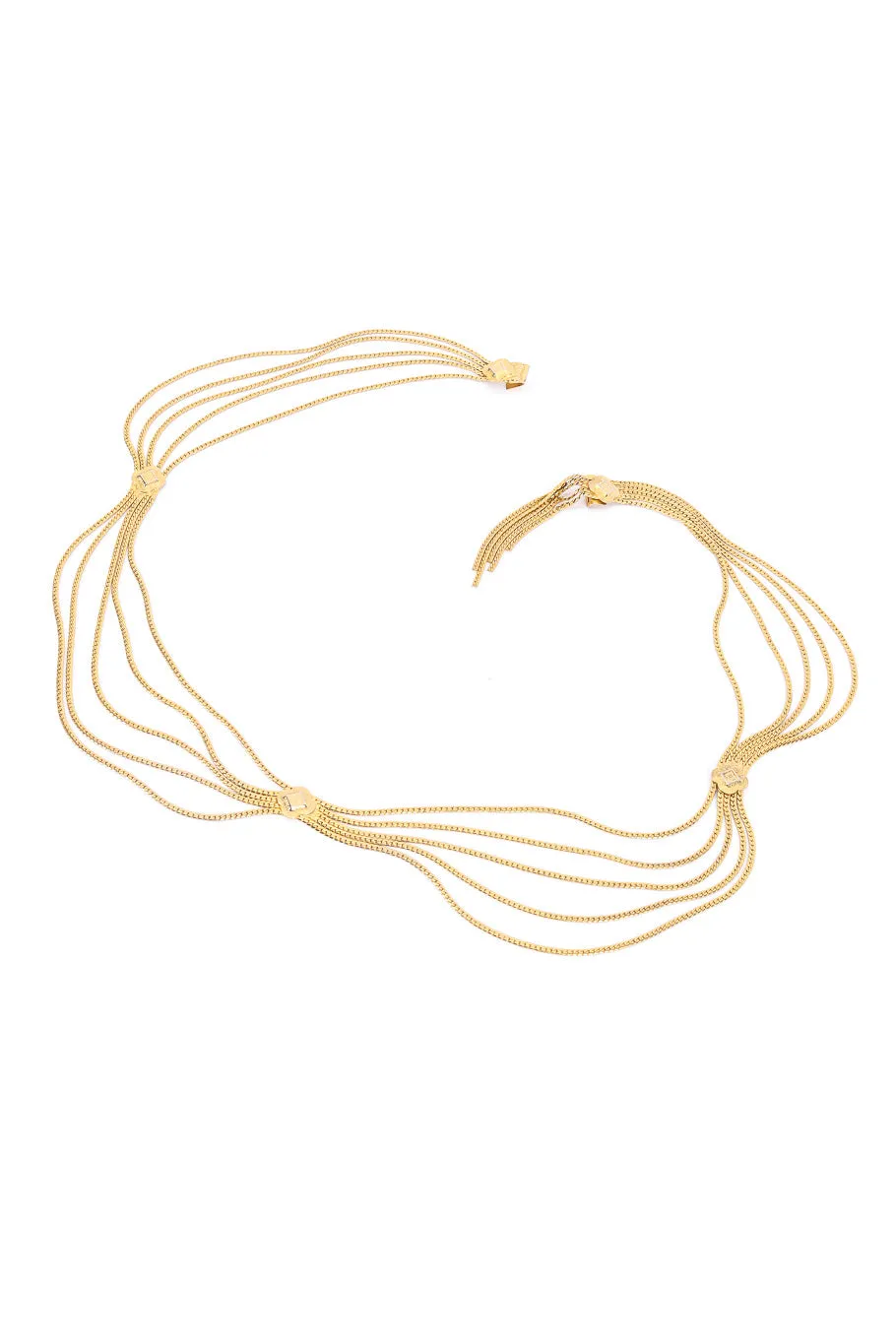 Draped Waist Chain Belt