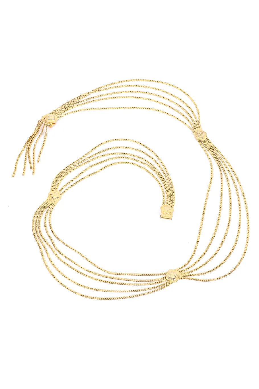 Draped Waist Chain Belt