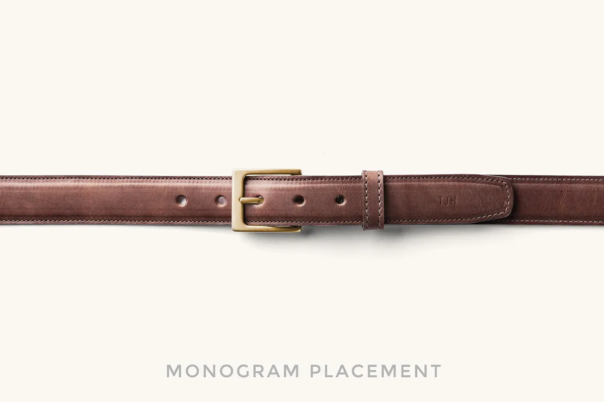 Dress Belt - Cognac