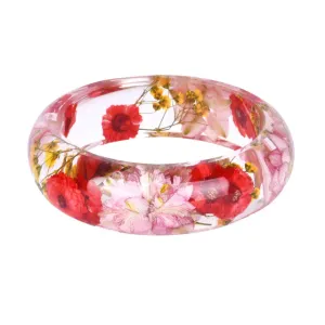 Dried Wildflower Bangle