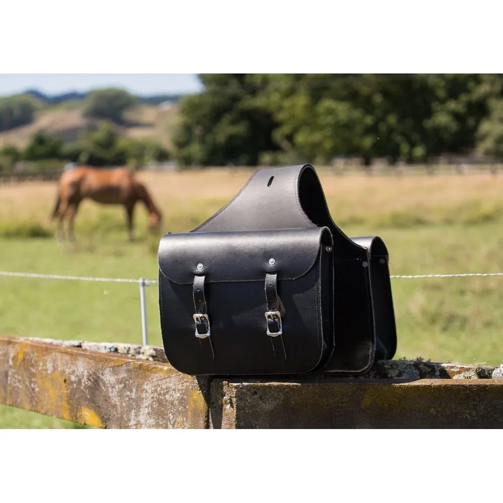 Easts Leather Satchel Style Saddle Bags