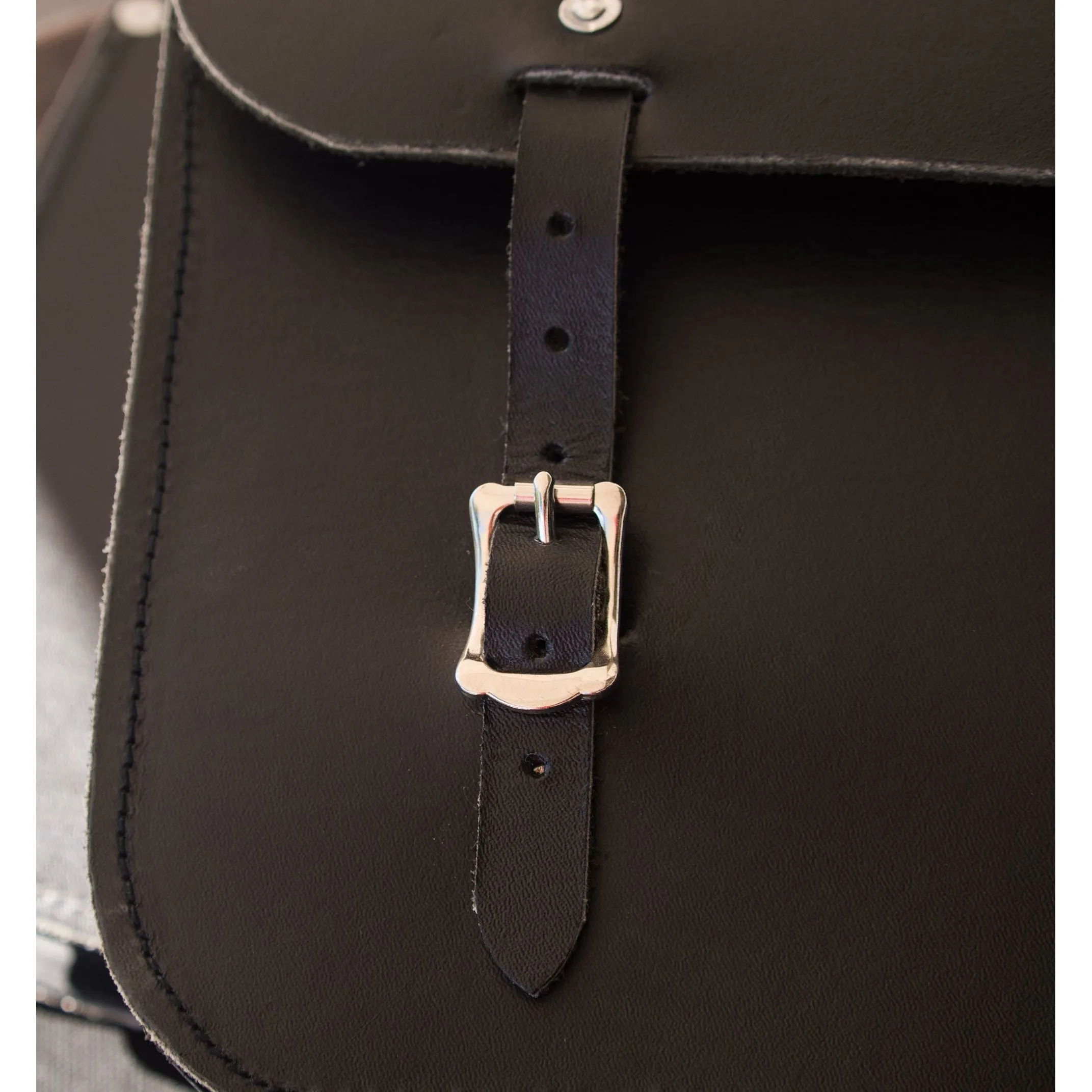 Easts Leather Satchel Style Saddle Bags