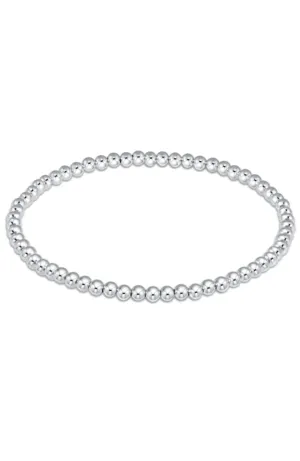 Enewton - Classic 3Mm Sterling Bead Bracelet