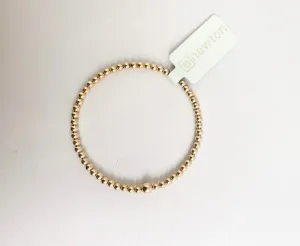 enewton | Classic Gold Bead Bangle - 4mm